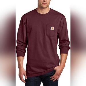 Carhartt Workwear Pocket Long Sleeve T-Shirt Heavyweight Loose Fit